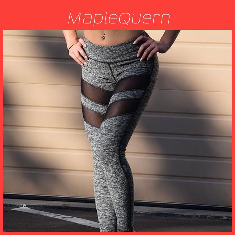 Fashion Womens Black Sports Gym Yoga Running Fitness Leggings Pants Trousers Ne