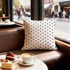 Polka Dots Cushion Cover Set of  Decorative Short Plush Pillow Covers for Sofa Soft  Cushion Case x cm