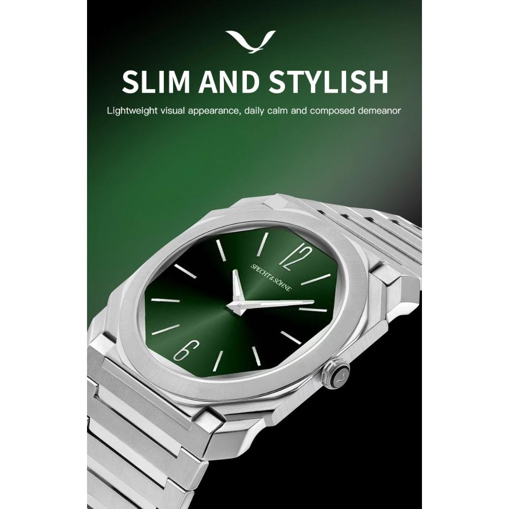 2026 New Hot Selling 38MM Specht & Söhne Quartz Watch For Men Ultrathin 316L Stainless Steel Watches Sapphire Crystal Waterproof