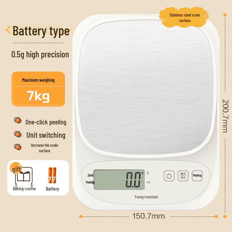 High Precision Kitchen Gram Scale for Baking