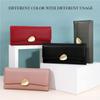 Classic Red Women Wallets PU Leather Trifold Ladies Purse Zipper Hasp Long Female Billfold Wedding Dinner Banquet Clutch Money Bag