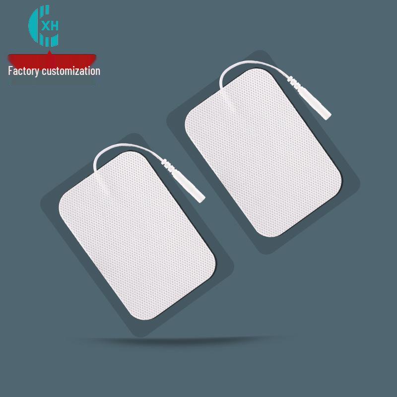 

6x9 Электродные пластыри для физиотерапевтического массажа для послеродовой реабилитации - Низко/среднечастотная электротерапия Меридианный массажер Гелевые пластыри Single Patch (2.0mm Hole)