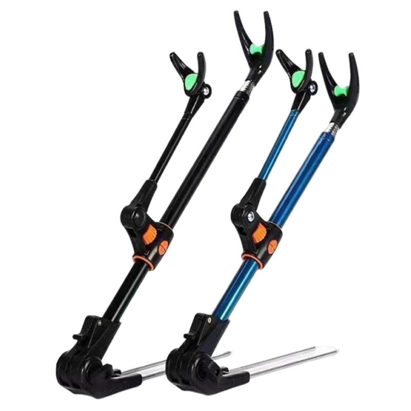 Fishing Rod Rack Stainless Steel Turret Bracket Fishing Rod Support Stand Angler Rod Holder Rod