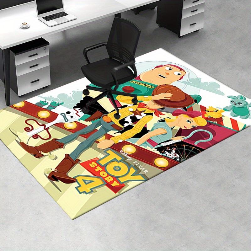 Office Rug Toy Story 4, Woody theme 3D Printed Anti-Slip Rug-Machine Washable for Living Room