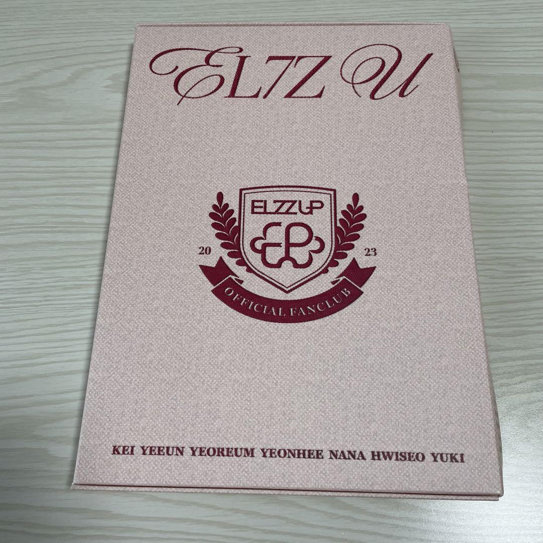 

[USED] EL7ZUP Korea EL7Z U Fan Club Kit