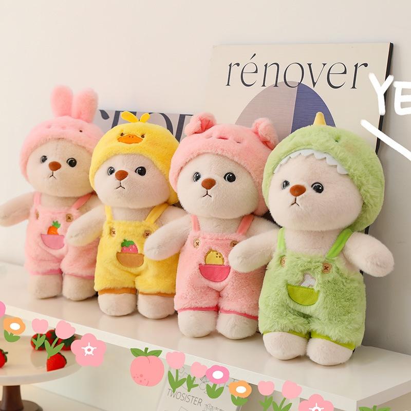 Lena Bär Handgemachter Teddybär Jungtier Plüsch Stofftier Spielzeug Geschenk