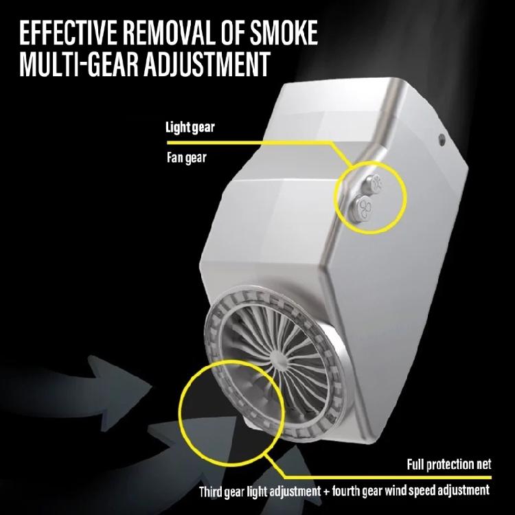 High Performances Powerful Smokes Removal Exhaust Solution With Integrated Light For Microscope And Welding Applications