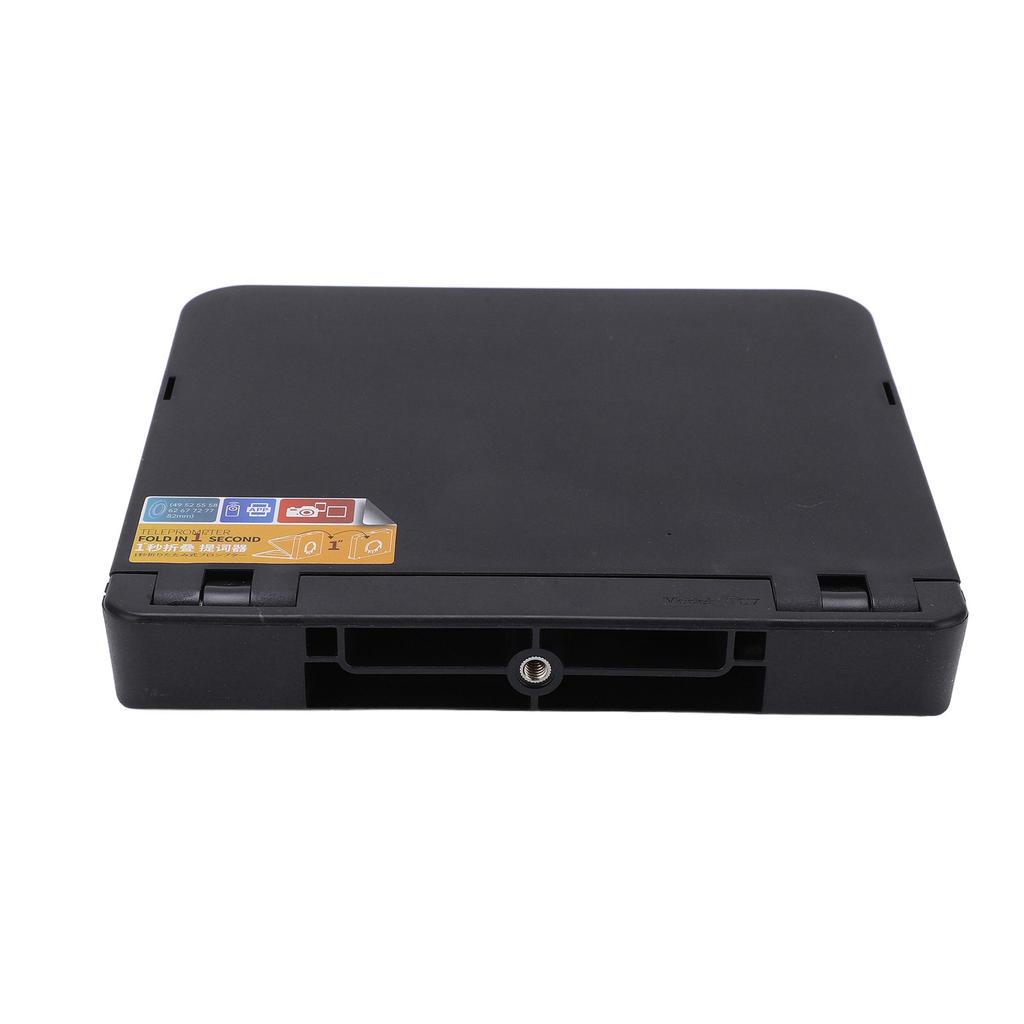 TC7 Faltbarer Tragbarer Teleprompter für Smartphone Tablet SLR-Kamera mit Fernbedienung