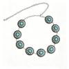 Bohemian Ethnic Handmade Turquoise Inlaid Waist Belt