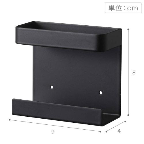 Yamazaki (Yamazaki) Tower Shinto Shrine Holder, Single, Black, Approx. W9 X D4 X H8cm, Simple Shinto Shrine, 5287