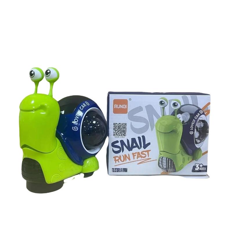 1Pcs Walking Tummy Time Dancing Early Educational Interactive Musical Light Toys Crawling Snail Baby Toy For Kids Gifts