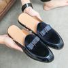 Fashion Summer Fashion Mules Casual Half Slippers Genuine Leather Men’s Half Shoes for Men Shoes Designer Shoes Fashion Loafers Luxury