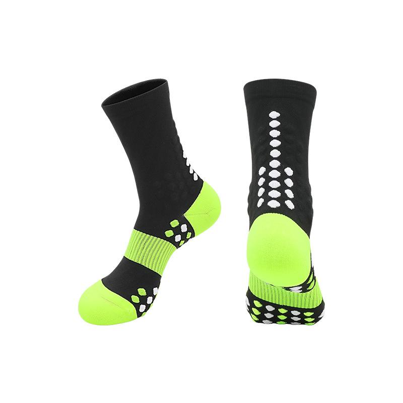 Professional Cycling Sports Socks Women'S And Men'S Medium Tube ******** Rope Fitness Running Socks Sweat-Absorbing Hiking Badminton Socks