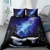 Mountain Lake Duvet Cover Set UK Single Double Queen US Twin Full King Size Pkm Bed Linen Set
