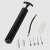 Manual Airs Pump Small Bicycles Inflator with Needle, Nozzle, Hoses Bike Pumps for Volleyballs, Soccer, Basketball