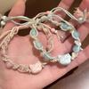 Kristallarmband för kvinnor, utsökta bohemiska pärlsmycken, gåva