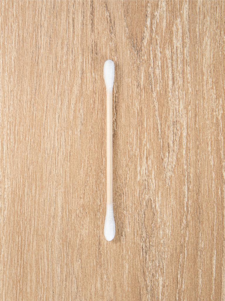 Square Case Wooden Cotton Swabs 800 Count