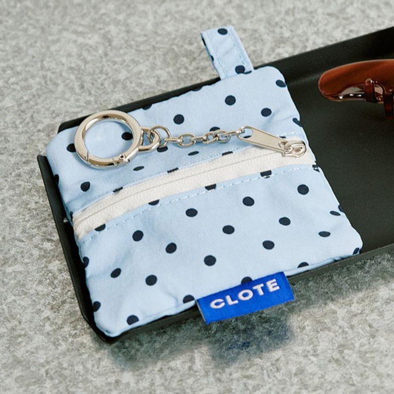 

CLOTE Keyring Pouch Keyring - Dot Blue Dot Blue_FREE