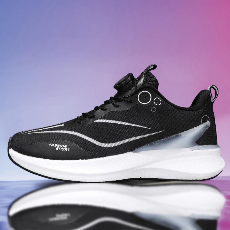 

Подростковые сверхлегкие амортизирующие отскок дышащие гоночные кроссовки мужские и женские универсальные вращающиеся пряжки для пары действительно взрывная спортивная обувь 44