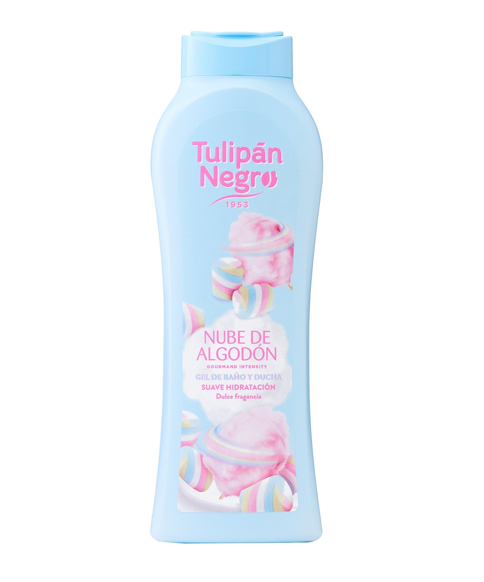 

Гель для душу Бавовняна хмара Tulipan Negro 650 мл