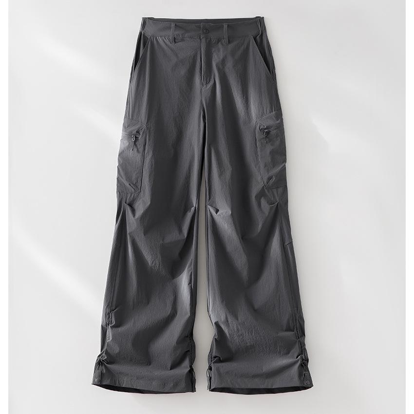 

Women s Quick-Dry Elastic Wide-Leg Outdoor Pants - Breathable, Versatile, Wear-Resistant for Spring/Summer. Extra Large