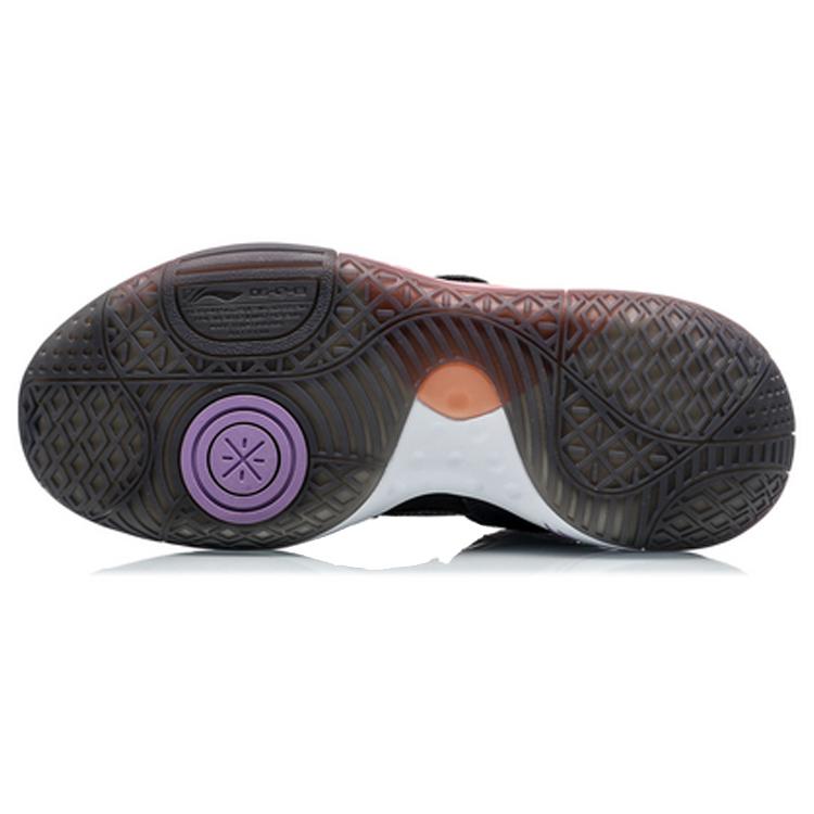 Li Ning All City8 All City 8 Synthetic Leather Cushioning Slip Resistant Abrasion Resistant Rebound Low Top ABAQ069-5