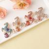Pony Brooch Exquisite Fu Bag Commemorative Gift Animal Decoration Fresh Diamond Studded Zinc Alloy