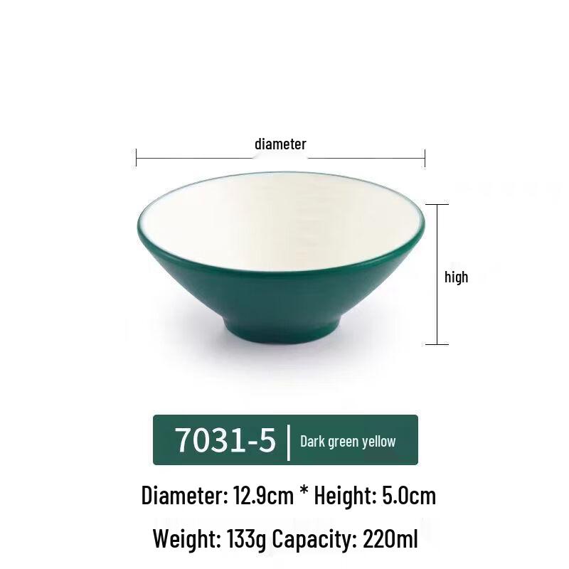 

Yuzhuxun Melamine Conical Noodle Bowl