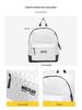 Large Capacity X-PAC Fabric Backpack Featuring Korean Style, Perfect for College Students. Waterproof, Simple Design and Trendy Brand.