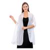 Atmungsaktiver Chiffon-Schal für Damen Damen-Schals und -Tücher Abendkleid, Uni-Schal, Weicher Schal Formelle Anlässe Eleganter Brautschal,