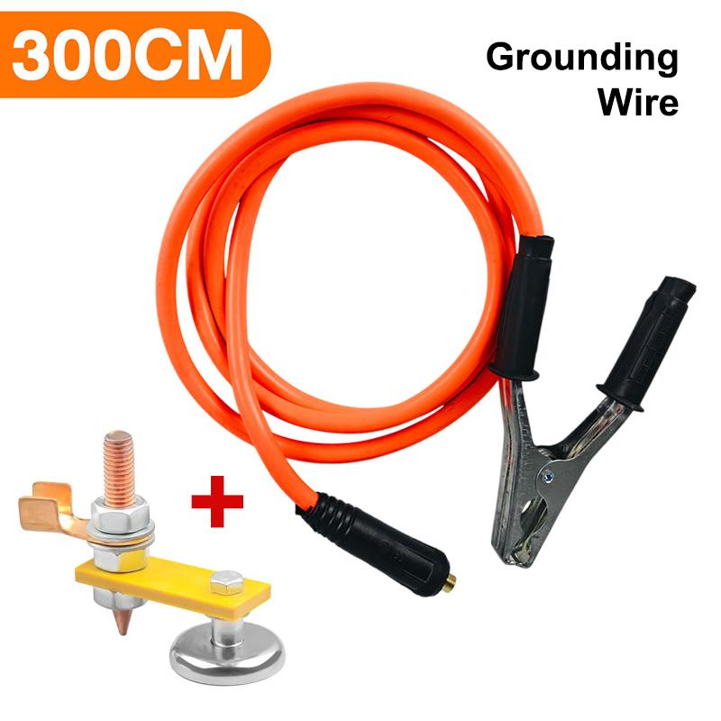 300Cm-10M Welding Wire Cable 300A Welding Cable 10 Meters Heavy Duty Power Welding Tools Electrode Holder Brass Iron Welding