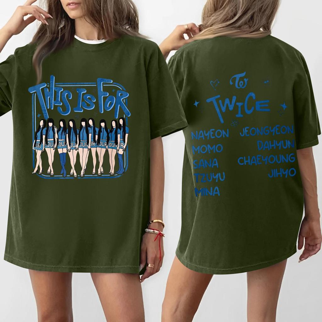 Top Tricou cu Mânecă Scurtă Imprimat cu Gât Rotund pentru Femei