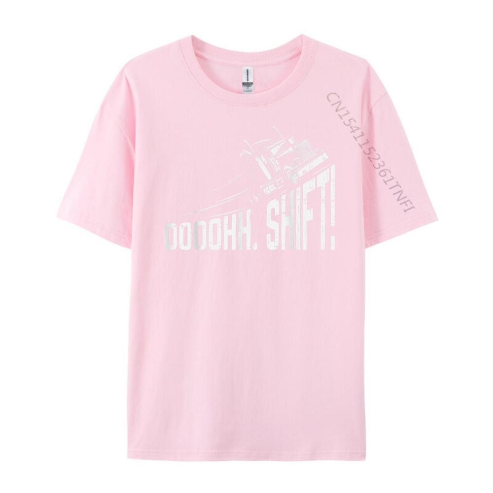 Ohh Shift Truck Gear Big Rig Semi Trucker Driver Designer T Shirt TShirt Street