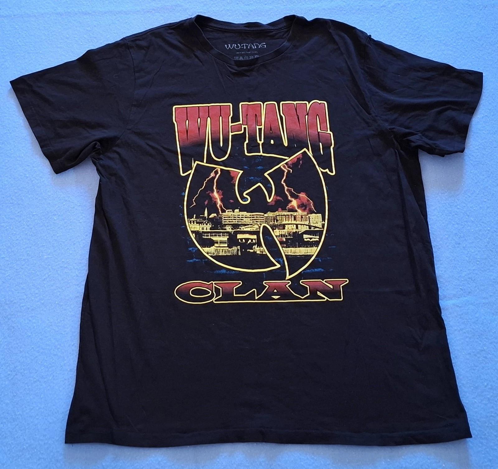 

Wu-Tang Clan Mens T-Shirt Black Cotton Sze XXL New S
