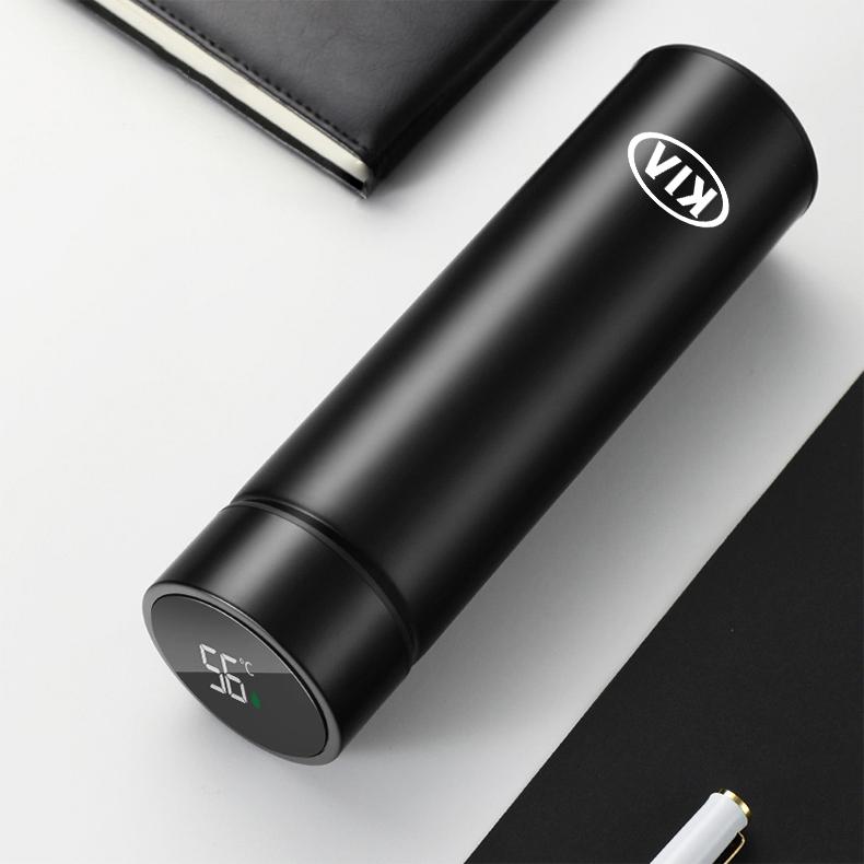 Car Insulated Cup 500ml Water Cup Coffee Tea Thermos For Kia KN GT-Line Sportage Ceed Rio Picanto Sorento Soul Cerato Venga kxnhz00
