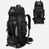 90L Large Capacity Oxford Cloth Backpack Water Repellent Double-Shoulder Bag  Mountaineering Hiking