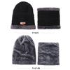 Unisex Winter Hats Knit Cap Men and Women Knit Cap Outdoor Riding Hat Warm Thickening  Plus Winter Ski Mask Hat