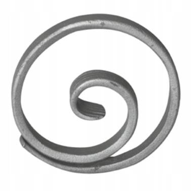 Element spiralny ślimak elementy kute 120 11.042 12x6 h120