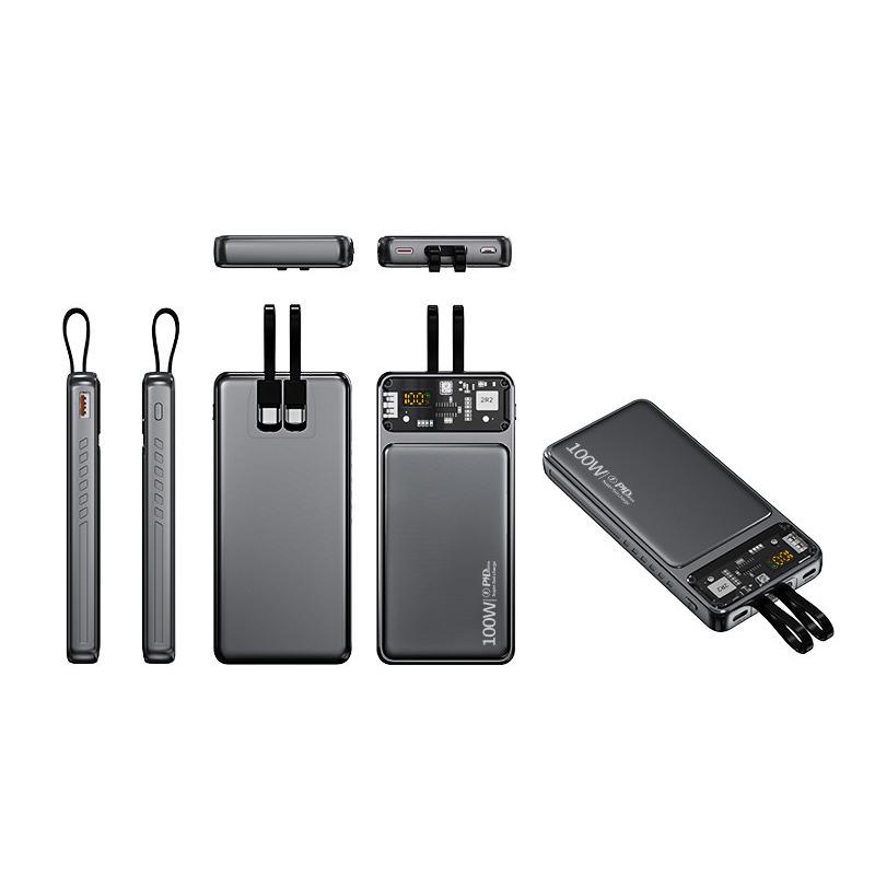 100W Schnellladegerät Powerbank QGeeM 20000mAh (Schnellladen)