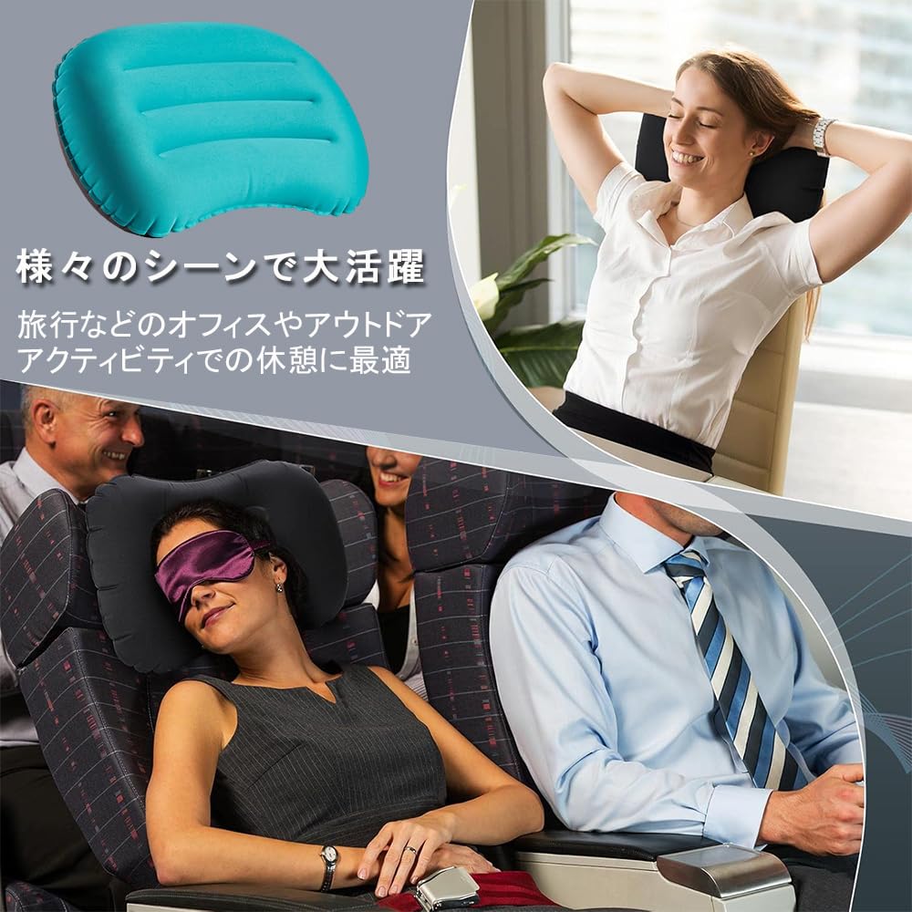 KALOLINNA Camping Pillow, Ultra Light Air Pillow, Travel Pillow, Portable