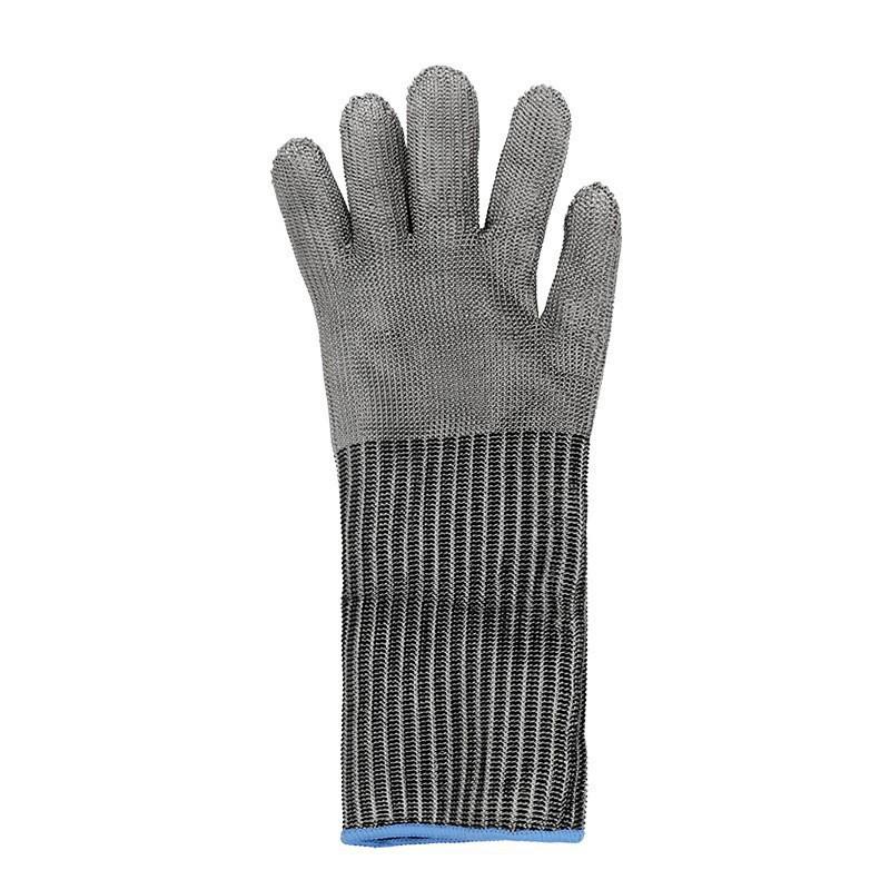 Cut-Resistant Steel Wire Gloves Level 5 Metalworking Protection
