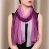 50*160CM Simulation Silk Scarf Silky Touch Shawl Hijab Fashion Neck Scarf  for Women