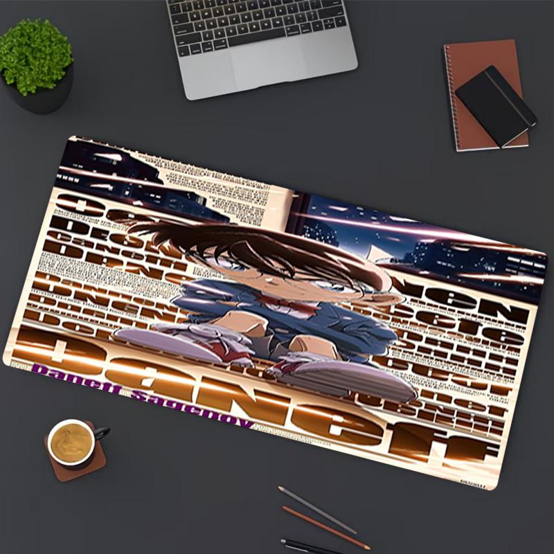 Detective Conan Print Mouse Pad, for Keyboard Pad Laptop PC Mat for Office Home Use, Desk Decor, Perfect Birthday Gift for Gamers