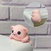 Fashion Computer TV Little Animal Ornaments Creative Showpiece Car Navigation Screen Decorations Resin Table Edge Ornaments