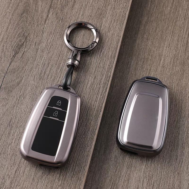 Gun Grey New Tpu Car Key Case Cover For Toyota Prius Camry Corolla Chr C-Hr Rav4 Land Cruiser Prado Protector Shell Accessories