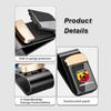 Car Sun Visor Glasses Holder Card Ticket Stainless Storage Clip For Abarth FIAT 500 FR Stilo Doblo Tipo Lancia Musa Grande