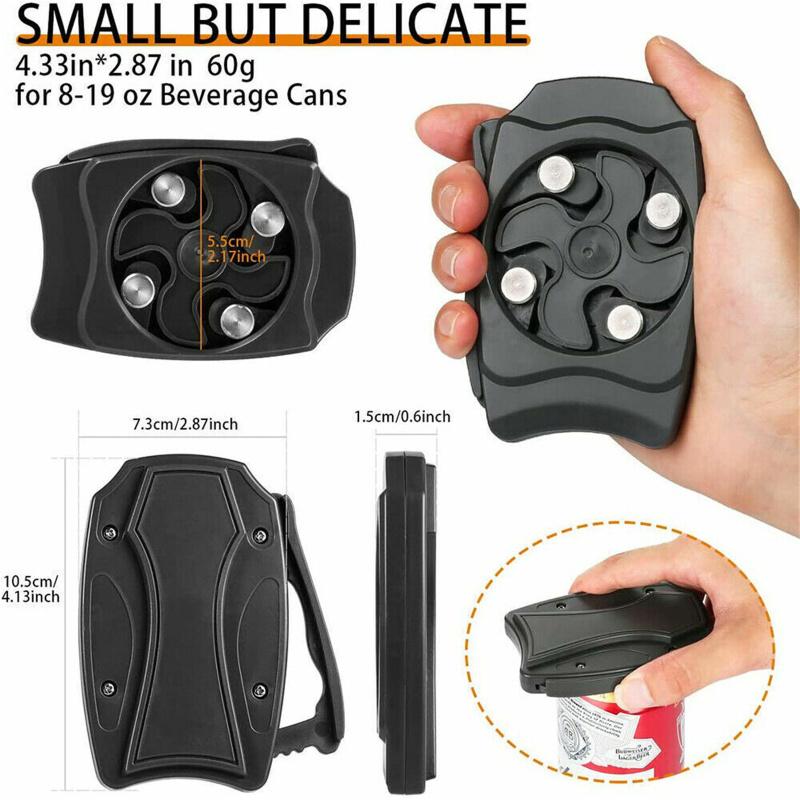 Dosenöffner Bar Tool Sicherheit Manueller Öffner Tragbare Haushaltsküchenwerkzeuge Für 8-19oz Getränkedosen