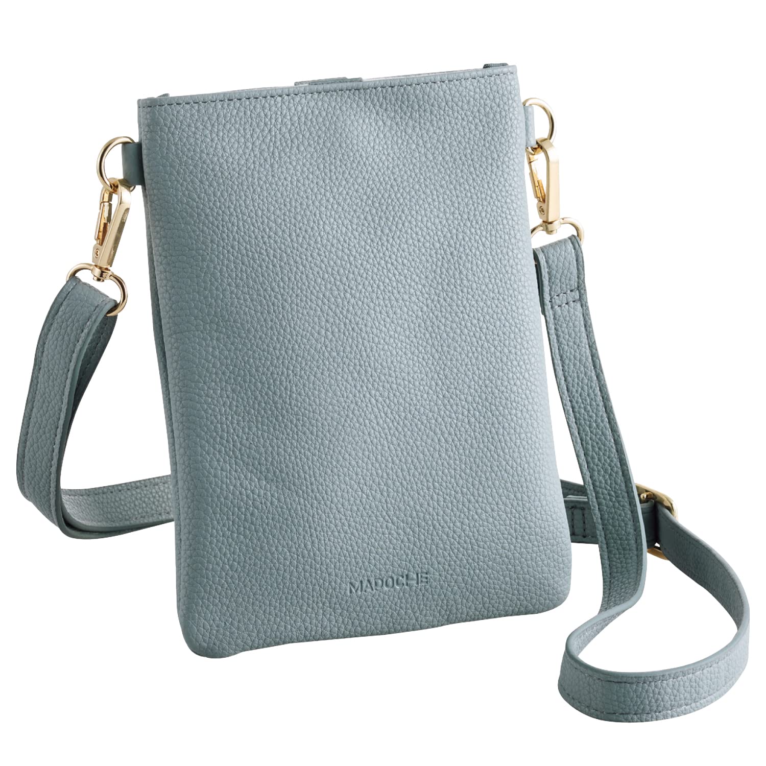 

ELECOM MAPOCHE Series Smartphone Shoulder Large Pocket with iPhone and Other Smartphones up to Dusty Pouch, Fleece-Lined, Multi-Carry Type, синий