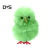 36 Pcs Easter Fur Chicks Mini Simulation Plush Chicks Small Colorful Fluffy Chicken Easter Basket Stuffer for Spring Home Garden Decor