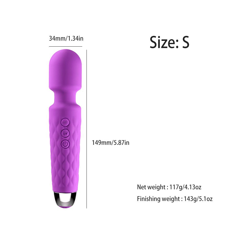 Powerful Magic Wand Vibrators for women G Spot Clitoris Stimulator Dildo Wand Massager Masturbator AV Stick Sex Toys for